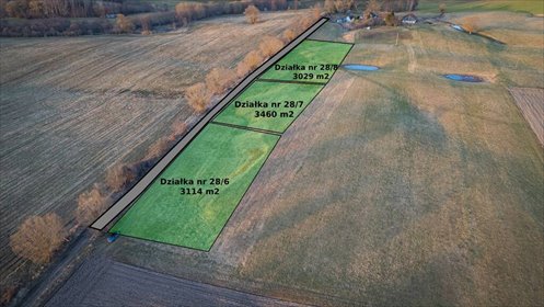 działka na sprzedaż 3460m2 działka Redy