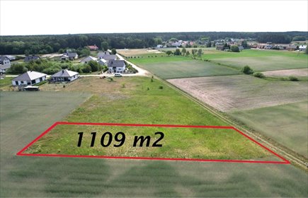 działka na sprzedaż 1109m2 działka Przysieczyn