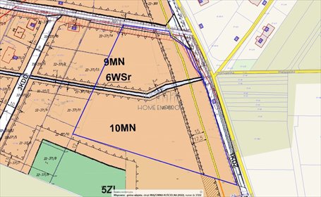 Działka 18 170 m² w Wiązownie (media przy granicy) działka Wiązowna Kościelna, Spokojna