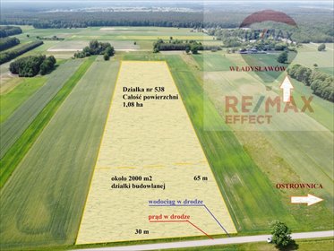 działka na sprzedaż 10800m2 działka Ostrownica