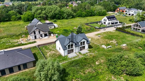 Nowoczesny dom 131 m² z garażem, ogród i alarm dom Warszawa, Białołęka Kobiałka
