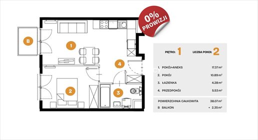 mieszkanie na sprzedaż 38m2 mieszkanie Kraków, Bronowice, Bronowice, Na Błonie