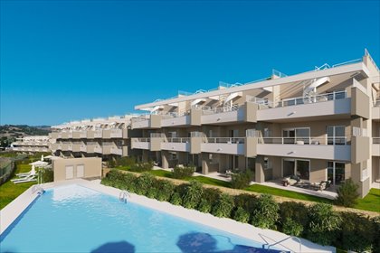 Nowe 2 pok. z widokiem na morze i pole golfowe mieszkanie Estepona, Bahía Dorada, Estepona, Málaga