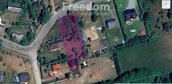 działka na sprzedaż 1300m2 działka Mokracz