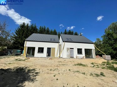 Nowoczesny bliźniak 102 m² z dużą działką. dom Otrębusy