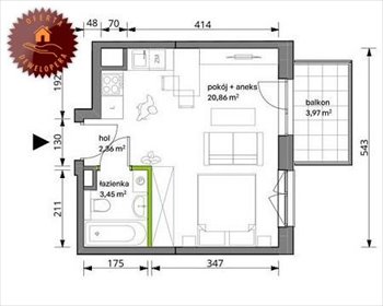 mieszkanie na sprzedaż 26m2 mieszkanie Warszawa, Włochy, Trzcinowa