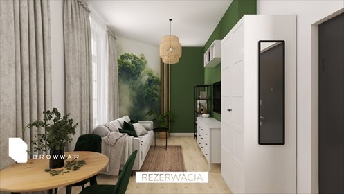 Kawalerka 23 m² w sercu Poznania, nowe wykończenie mieszkanie Poznań, Woźna