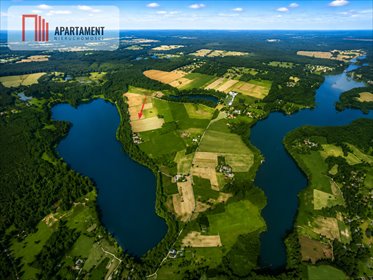 Działka siedliskowa nad jeziorem Gatno – 3002 m², media działka Niedamowo