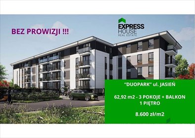 mieszkanie na sprzedaż 63m2 mieszkanie Łódź, Górna, Jasień