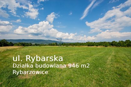 działka na sprzedaż 946m2 działka Rybarzowice