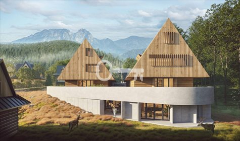 Sprzedam luksusowy apartament 46 m² z widokiem na Tatry mieszkanie Kościelisko, Gronik
