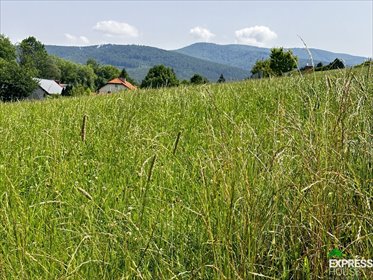 działka na sprzedaż 1069m2 działka Jaworze, Ustronna