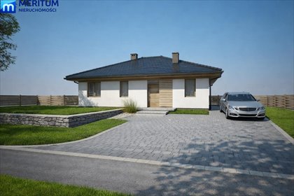 Parterowy dom 120 m² z piękną zieloną działką dom Korytów A