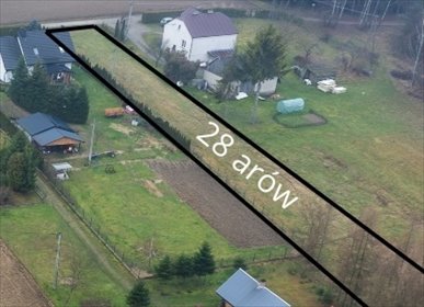 Grabownica Starzeńska, działka z W-Z 2800m2 działka Grabownica Starzeńska