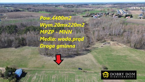 działka na sprzedaż 4400m2 działka Świerzbienie