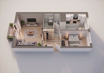 mieszkanie na sprzedaż 42m2 mieszkanie Bydgoszcz, Wyżyny
