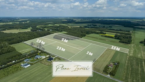 działka na sprzedaż 155000m2 działka Pościsze