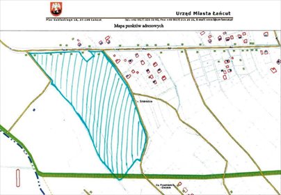 działka na sprzedaż 92114m2 działka Łańcut, Polna