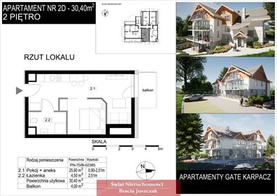 mieszkanie na sprzedaż 30m2 mieszkanie Miłków