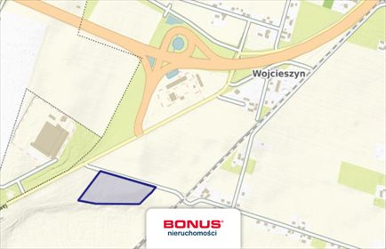 działka na sprzedaż 32500m2 działka Wojcieszyn