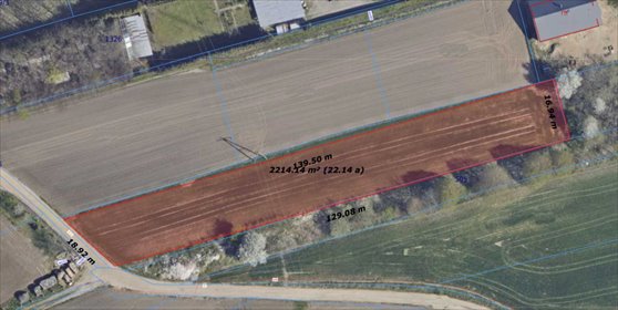 działka na sprzedaż 2300m2 działka Jarosław, Pogodna