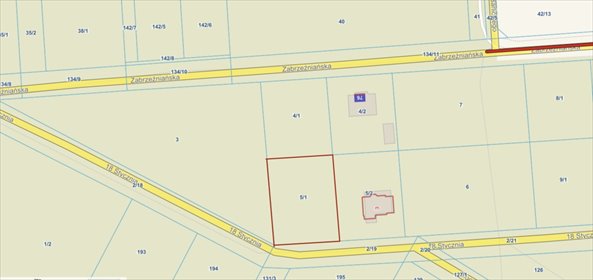 działka na sprzedaż 1281m2 działka Głowno, Głowno, 18 stycznia