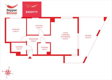 mieszkanie na sprzedaż 68m2 mieszkanie Gdańsk, Zaspa, Leszczyńskich