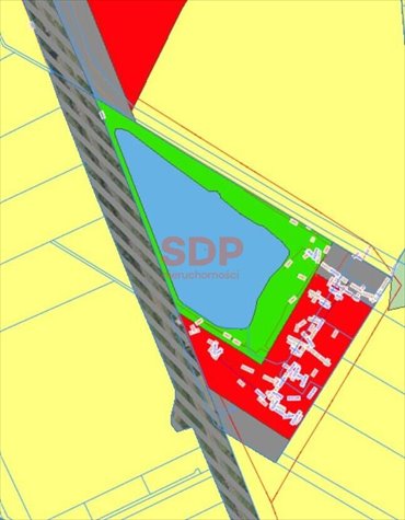 Działka rekreacyjno-wypoczynkowa 6,85 ha z jeziorem i infrastrukturą lokal użytkowy Sadków, Letniskowa