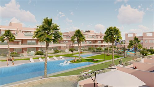 Do sprzedania śródziemnomorski apartament z basenem i 3 sypialniami mieszkanie Pilar de la Horadada, Pilar de la Horadada Centro, Pilar de la Horadada,