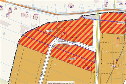 działka na sprzedaż 5160m2 działka Milanówek, Milanówek, Ptasia