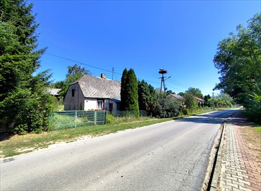 Działka 6224 m² z domem do remontu w Ułężu - media, dojazd dom Ułęż