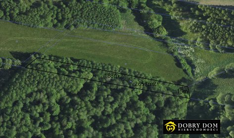 Do sprzedania leśna działka 2657 m² z naturalnym charakterem działka Sokółka