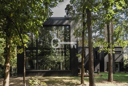 Przestronny dom 270 m² (Zalesie Górne) z nowoczesną architekturą dom Zalesie Górne
