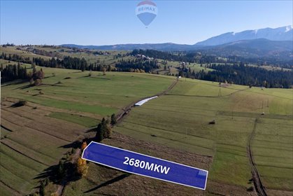 działka na sprzedaż 2608m2 działka Rzepiska, Potok Bryjów
