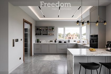 Nowoczesny dom parterowy 166 m² w Winchester Park dom Stara Wieś, Puszczyka