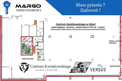 lokal użytkowy na wynajem 141m2 lokal użytkowy Gdynia, Śródmieście, 10 lutego