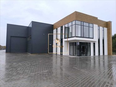 Hala 1150m² z biurem, dostęp A2, plac i bramy magazyn Olesin