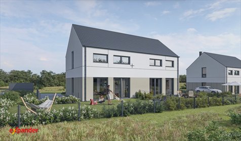 Dom 106,71 m² z ogródkiem (Komorniki, Lasek) dom Komorniki, Lasek, Cyprysowa