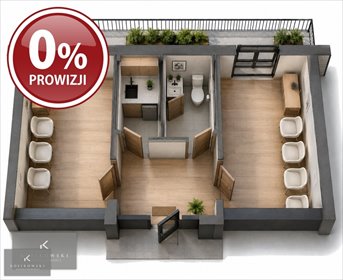 Nowoczesny lokal 29 m² z windą i klimatyzacją lokal użytkowy Namysłów