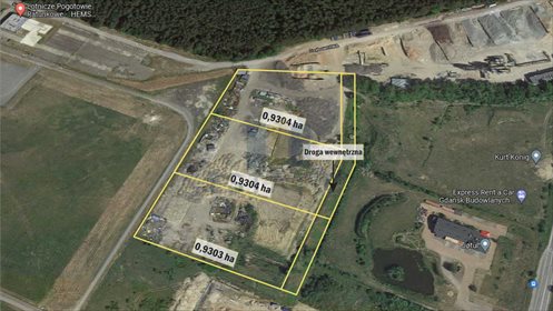 działka na sprzedaż 9304m2 działka Gdańsk, Matarnia, Budowlanych