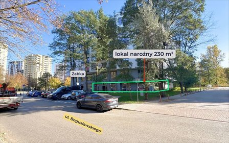 lokal użytkowy na wynajem 230m2 lokal użytkowy Warszawa, Bielany, Chomiczówka, Wojciecha Bogusławskiego