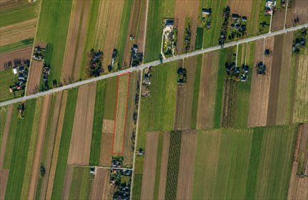 Działka inwestycyjna 24 400 m² z gotowym wjazdem DK62 działka Kręgi