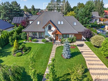 Do sprzedania luksusowy dom 214 m² z ogrodem i garażem dom Piaseczno, Kąty, Spacerowa