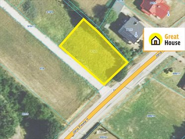 działka na sprzedaż 771m2 działka Nędza, Jana Pawła II