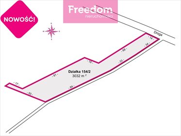 Działka budowlana na sprzedaż Wólka Hyżneńska 3 032m2 Foto 4
