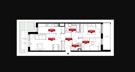 mieszkanie na sprzedaż 65m2 mieszkanie Poznań, Jeżyce