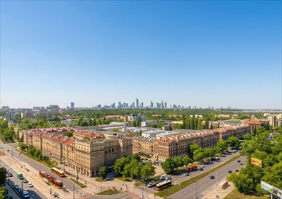Nowoczesne 3-pokojowe mieszkanie na Mokotowie z panoramicznym widokiem mieszkanie Warszawa, Mokotów, Aleja Polski Walczącej