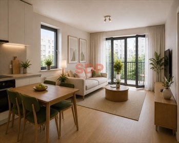 Wrocław Krzyki - 3 pokoje z balkonem i smart home mieszkanie Wrocław, Krzyki, Krzyki, Krakowska