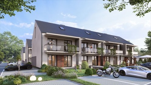 Nowoczesne 4-pokojowe mieszkanie z poddaszem - 2 balkony mieszkanie Rzeszów, Myśliwska