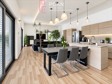 Do sprzedania nowoczesny dom 189 m² z garażem 2-stanowiskowym dom Domecko, Pucnik